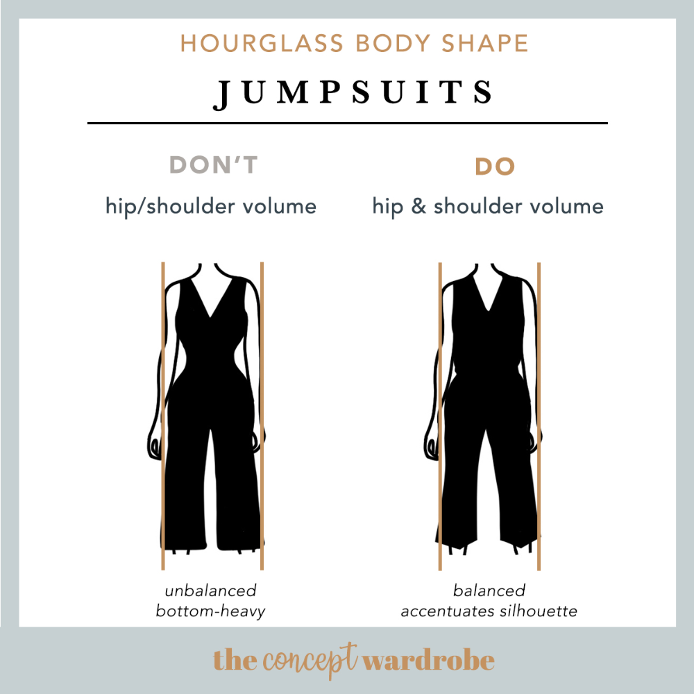 Hour Glass Shape Do's and Don't's Jumpsuit