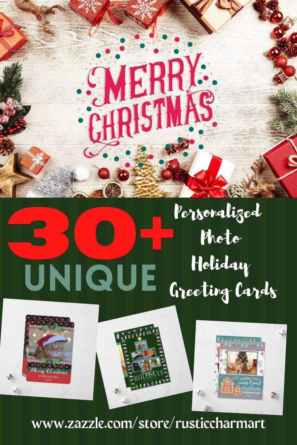 Add Your Photo Holiday Greeting Cards